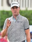  ?? DAVID YEAZELL/USA TODAY SPORTS ?? Justin Thomas backs the PGA Tour but says of the LIV Invitation­al Series, “Everybody’s entitled to do what they want.”