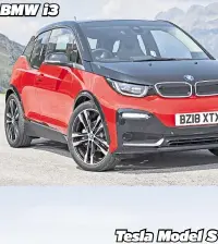  ?? ?? BMW i3
Tesla Model S