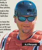  ??  ?? A.J. Pierzynski