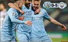  ??  ?? January 26 - Victory at West Brom sends City top for the first time, never to look back