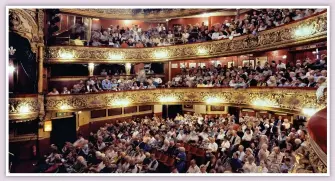  ??  ?? Curtain up: Theatres and music venues may open doors in September