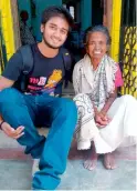  ??  ?? Each time we speak with the abandoned elderly people, we realise the importance of spending time with our parents — Neha