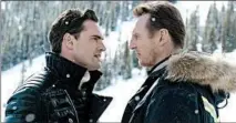 ?? SUMMIT ENTERTAINM­ENT ?? Tom Bateman, left, and Liam Neeson in “Cold Pursuit.”