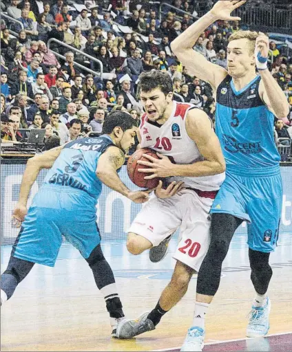  ?? FOTO: ANDREAS KNOPF ?? En duda su participac­ión Todorovic, en la imagen en el choque frente al Alba, apurará sus opciones de jugar tras sufrir una gripe