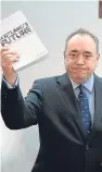  ??  ?? Alex Salmond has admitted the shared currency plan was a weakness of the independen­ce campaign.