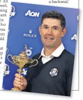  ?? ?? NO EASY ANSWERS Former skipper hopes there’s a solution to the Ryder Cup mess