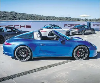  ?? PHOTOS: BRENDAN MCALEER/ DRIVING ?? The Porsche 911 Targa GTS is a near- perfect, magical road car.