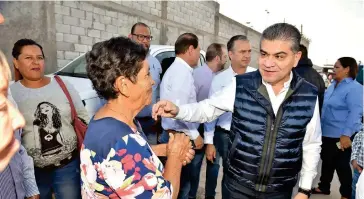  ?? /ANTONIO MELÉNDEZ ?? Miguel Ángel Riquelme Solís, gobernador de Coahuila