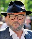  ??  ?? ‘Risk’: George Galloway