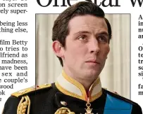  ?? ?? REGAL ROLE: Josh O’Connor as Prince Charles in The Crown