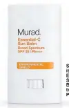  ??  ?? Stick to it: Murad Essential-C Sun Balm Broad Spectrum SPF 35 PA+++