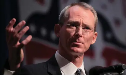  ?? Photograph: Spencer Platt/Getty Images ?? Former Republican congressma­n Bob Inglis says Australia and the US share a form of ‘climate rejectioni­sm that comes in conservati­ve clothing’.