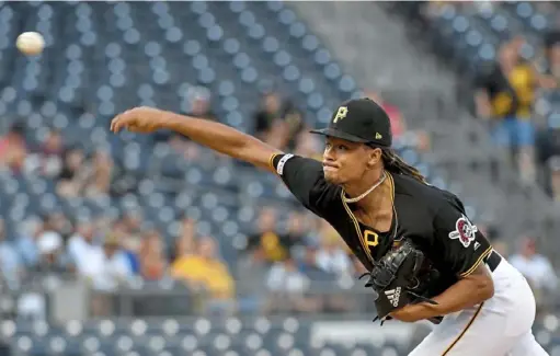  ?? Matt Freed/Post-Gazette ?? Chris Archer’s moderate improvemen­t after the All-Star break, coupled with his affordabil­ity, made bringing him back a no-brainer.