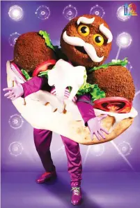  ??  ?? A GIANT FALAFEL has been one of the contestant­s on ‘ The Masked Singer.’ ( Courtesy)