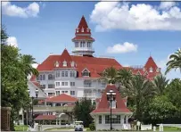  ?? JOE BURBANK — ORLANDO SENTINEL, FILE ?? A view of Disney’s Grand Floridian Resort main entrance, at Walt Disney World, in Lake Buena Vista, Fla., on Monday.