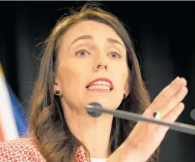  ?? Photo / Mark Mitchell ?? Prime Minister Jacinda Ardern says she is determined New Zealand will not lose RNZ Concert on FM.