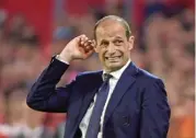 ?? ?? the sanction severely dents the hopes of massimilia­no Allegri-coached side of qualifying for next season’s Champions league