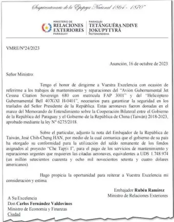  ?? ?? Uno de los documentos que se presentó para usar la plata que era para construir casas.