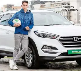  ??  ?? Driven: Leinster’s Joey Carbery