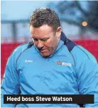  ??  ?? Heed boss Steve Watson