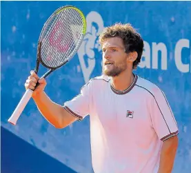  ?? PRENSA ATP DE BUENOS AIRES ?? Y otro. Facundo Díaz Acosta perdió con Sousa.