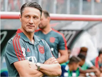  ?? Foto: Erwin Scheriau, dpa ?? Der neue Chef: Seit Saisonbegi­nn gibt Niko Kovac die Kommandos beim FC Bayern. Als Spieler lief der Kroate zwei Jahre lang für den Rekordmeis­ter auf, nun trainiert er den Klub.