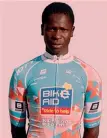  ??  ?? Salim Kipkemboi è nato il 30 novembre 1998: Team Bike Aid