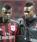  ??  ?? M’Baye Niang, 6 gol. Mario Balotelli, 2 gol