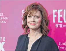  ?? FOTO: WILLY SANJUAN/DPA ?? Sieht sich als Mutter, Aktivistin und Schauspiel­erin: Susan Sarandon feiert am heutigen Montag ihren 75. Geburtstag