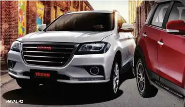  ??  ?? HAVAL H2