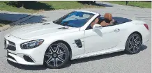  ?? BRIAN HARPER/DRIVING.CA ?? The 2017 Mercedes-Benz SL550 has come a long way from the car’s origins as a postwar racing legend.