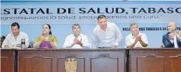  ??  ?? • El legislador Manuel Antonio Gordillo, en el Foro de Salud, es presidente de la Comisión de Salud del Poder Legislativ­o local.