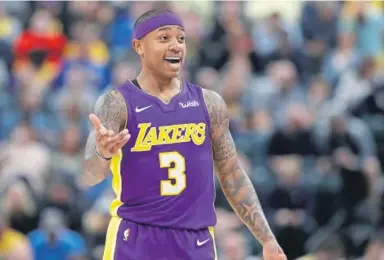  ?? Darron Cummings, The Associated Press ?? New Nuggets guard Isaiah Thomas has played with the Sacramento Kings, Phoenix Suns, Boston Celtics, Cleveland Cavaliers and, most recently, the Los Angeles Lakers during his seven seasons in the NBA.