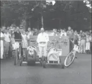  ??  ?? Submitted image of the 1936 soap box derby winners.