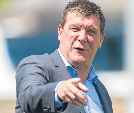  ?? Picture: SNS Group. ?? Tommy Wright believes his players “like being underdogs” in the post-split matches.