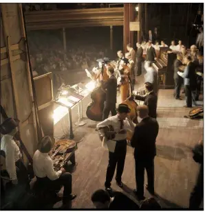  ?? Les Leverett Collection ?? Performers on stage during the Grand Ole Opry at the Ryman Auditorium, circa 1960