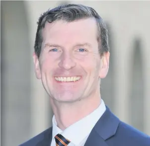  ??  ?? Fond farewell Dave Doogan MP is no longer a councillor in Perth