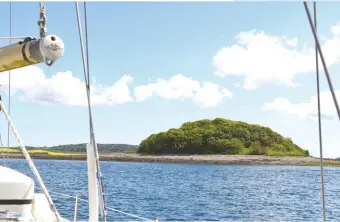  ??  ?? RIGHT: Dunnyneil Island is steeped in history and teeming with terns