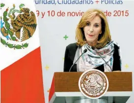  ??  ?? La presidenta de la organizaci­ón Causa en Común.