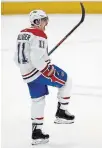  ?? THE CANADIAN PRESS FILE PHOTO ?? I don’t think it was anyone’s first choice,” says Canadiens’ Brendan Gallagher of the NHL’s comeback plans.