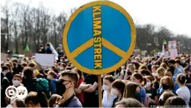  ?? ?? Manifestac­ión de jóvenes berlineses por el clima, en marzo pasado