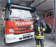  ?? FOTO: HEIDI KELLER ?? Gut zu Fuß, mit oder ohne Uniform: Kai Eichler.