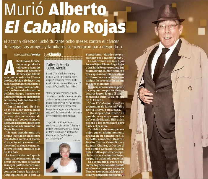 Murio Alberto El Caballo Rojas Pressreader