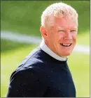  ??  ?? Gary Holt started his career in management at Falkirk