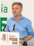  ?? M. G. ?? José Fiscal en la sede del PSOE.