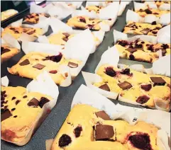  ?? Contribute­d photo / Cake, Batter and Roll ?? Cake, Batter and Roll makes its cookie bars into large rectangles.