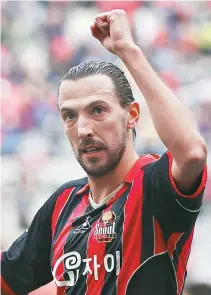  ?? Korea Times file ?? FC Seoul’s Montenegri­n forward Dejan Damjanovic