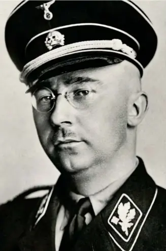  ?? Picture: BETTMANN ARCHIVE ?? ‘One life more or less makes no difference’: Heinrich Himmler