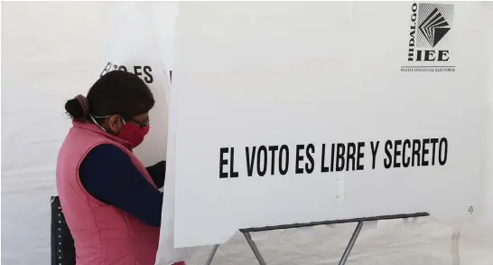  ?? JORGE SÁNCHEZ ?? Guzmán Arvizu recalcó al abanderado de JHHH a que presente los recursos legales que prefiera.