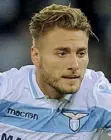  ??  ?? Azzurro Ciro Immobile, 28 anni, in questi giorni è con la Nazionale di Mancini